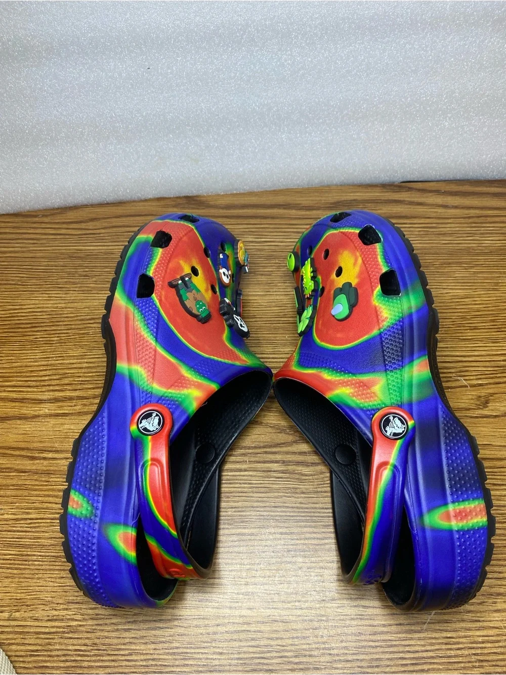 Crocs Classic Clog Solarized Tied Dye Multi Color Unisex Men’s Size 10 Women 12